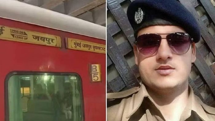 RPF personnel Chetan Singh Chaudhary (R) has been deemed mentally stable