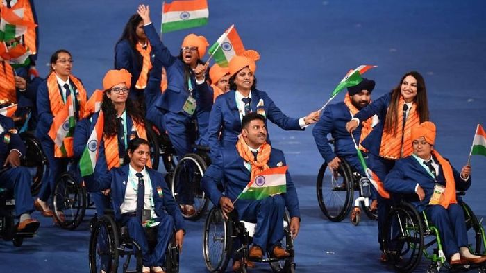 Indian athletes at Para Asian Games (File Image)