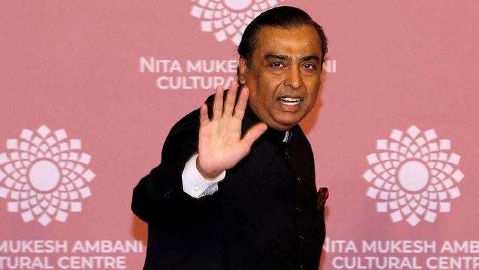 Reliance Industries chairman Mukesh Ambani