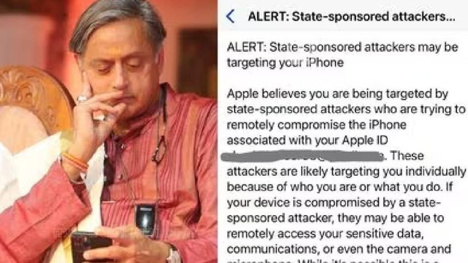 Opposition leaders slam government over 'Apple alert on phone hacking attempt' Opposition leaders slam government over 'Apple alert on phone hacking attempt'