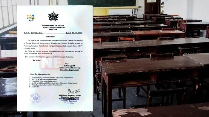 Sikkim: Govt schools shut down amid flood threat by Teesta river