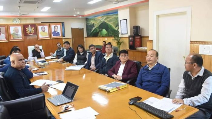 Sikkim Chief Secretary hold meeting to find permanent restoration of damaged infrastructure
