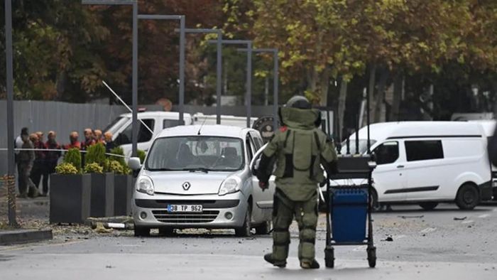 Turkey: Two police officers injured in blast in Ankara
