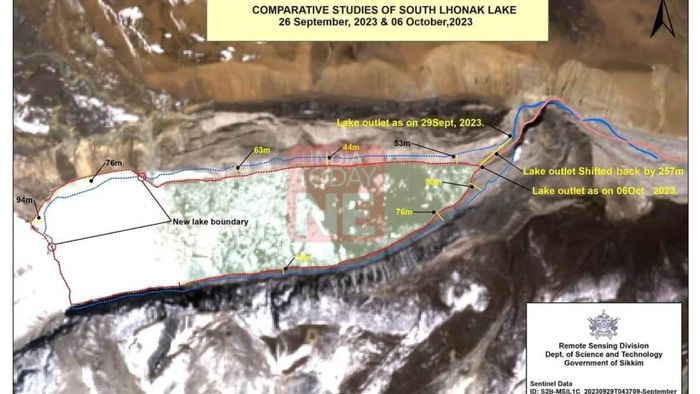 Sikkim flash floods: South Lhonak Lake closely monitored with satellite data