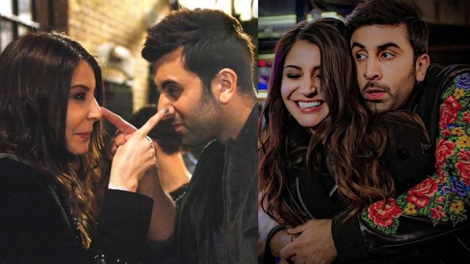 When Ranbir Kapoor decorated Anushka Sharma's arm with a temporary tattoo When Ranbir Kapoor decorated Anushka Sharma's arm with a temporary tattoo