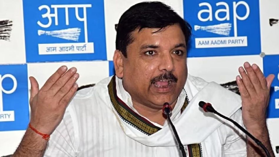 AAP MP Sanjay Singh arrested by ED in money laundering case AAP MP Sanjay Singh arrested by ED in money laundering case
