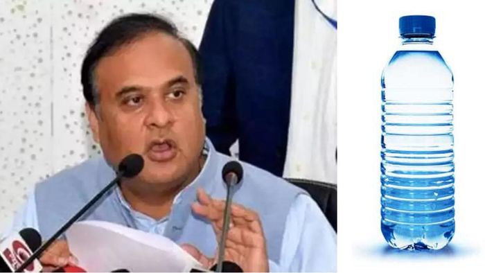 Assam: Only 250 ml water bottles will be banned from October 2, announces CM Himanta Biswa Sarma