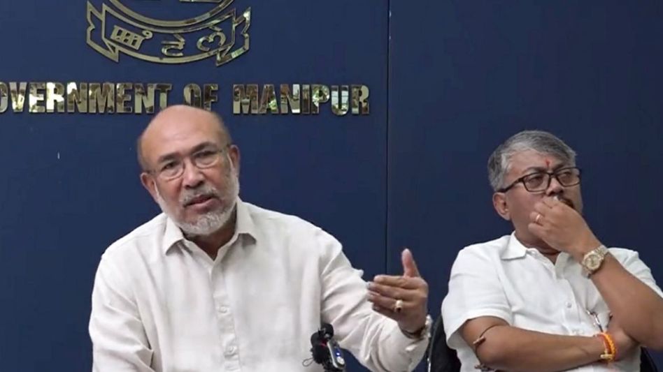 Manipur government warns action over circulation of videos, images depicting violence on social media Manipur government warns action over circulation of videos, images depicting violence on social media
