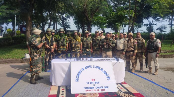 Security forces arrest two active members of proscribed outfit KCP (City Meitei)