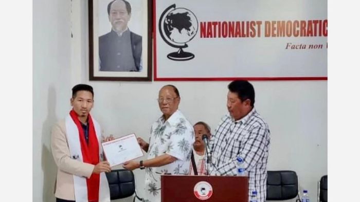 Nagaland: NDPP names Wangpang Konyak as its candidate for Tapi bypoll