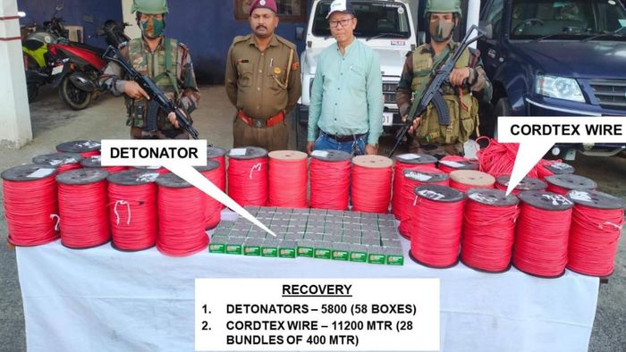 Mizoram: Assam Rifles recovers war-like stores in Siaha district
