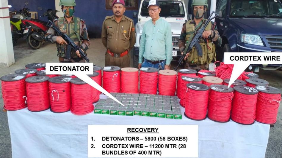 Mizoram: Assam Rifles recovers war-like stores in Siaha district Mizoram: Assam Rifles recovers war-like stores in Siaha district
