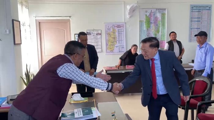 23 Assembly contestants file nomination papers for the upcoming Mizoram Assembly polls