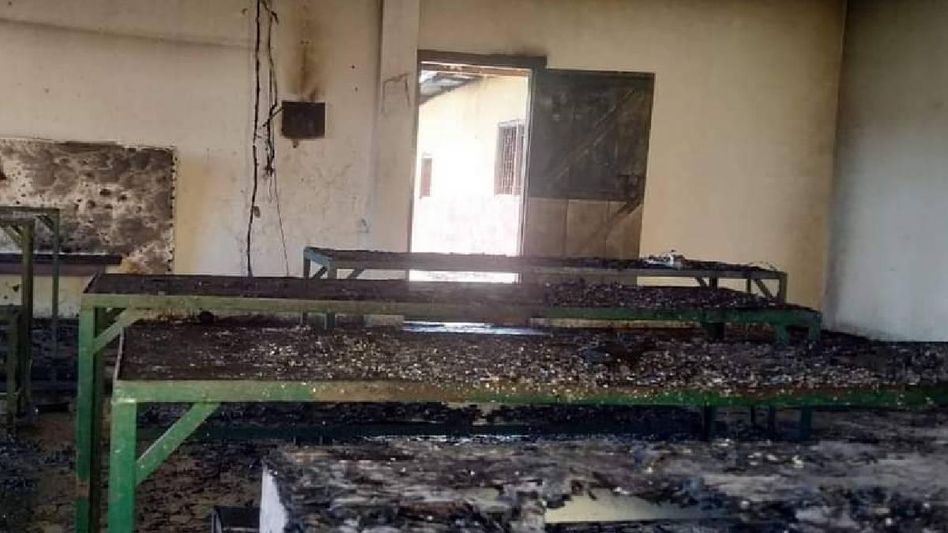 Arunachal: Fire engulfs secondary school in Naharlagun, government assures quick recovery  Arunachal: Fire engulfs secondary school in Naharlagun, government assures quick recovery