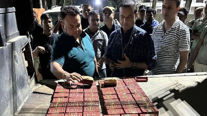 Assam: STF intercepts heroin-laden vehicle in Amingaon, apprehends two couriers