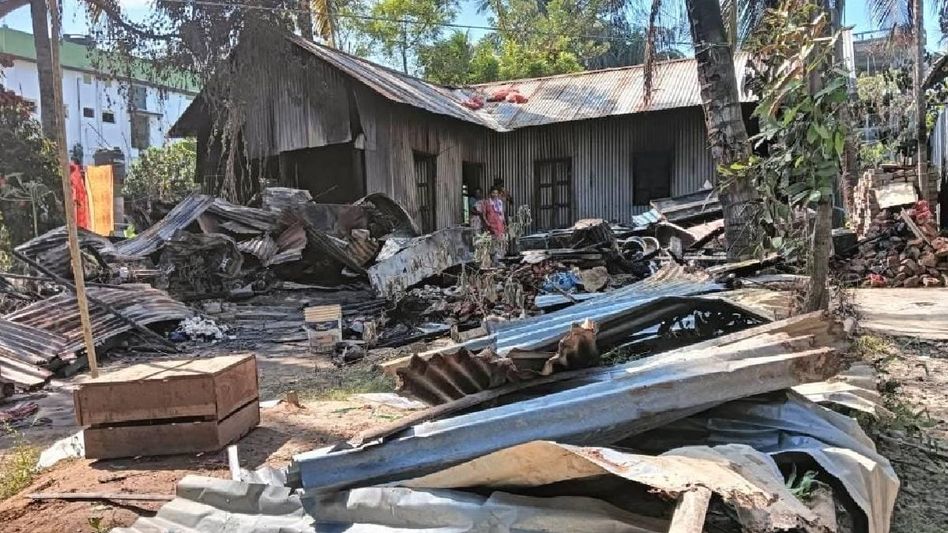 Tripura: Diwali celebration turns tragic as fire engulfs home due to firecrackers in Agartala Tripura: Diwali celebration turns tragic as fire engulfs home due to firecrackers in Agartala