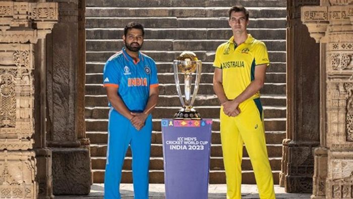 The toss for the final match of the ICC Men's ODI World Cup match has taken place. Australia has won the toss and has decided to bowl first.
