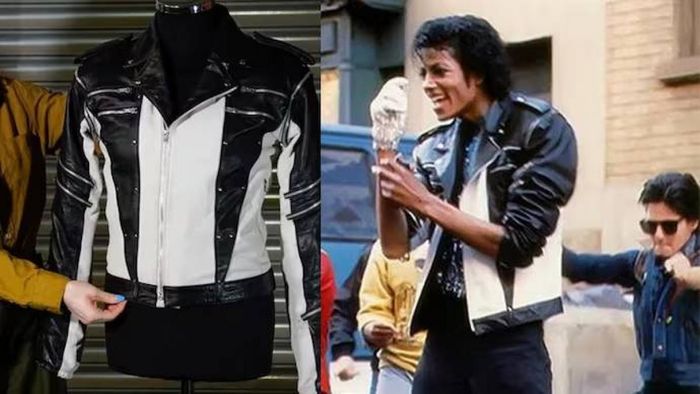 An iconic black-and-white leather jacket worn by the legendary Michael Jackson was sold for $306,000 (Rs 2.5 crore) at an auction in London recently.