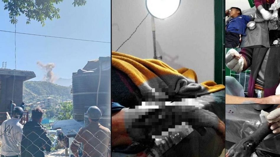 Mizoram: 150 fresh refugees enter Mizoram after Myanmar jets drop bombs near border Mizoram: 150 fresh refugees enter Mizoram after Myanmar jets drop bombs near border