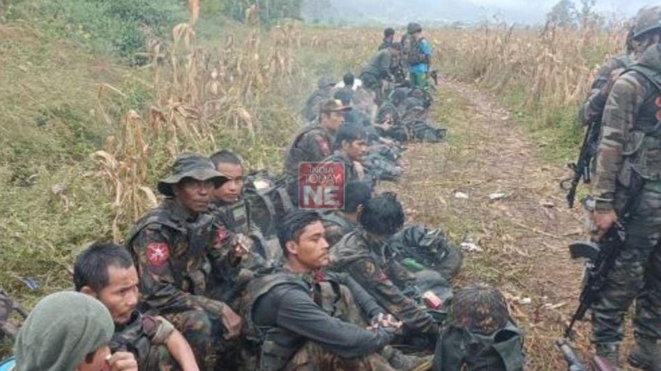 Mizoram: Bad weather delays repatriation of surrendered Myanmar soldiers Mizoram: Bad weather delays repatriation of surrendered Myanmar soldiers