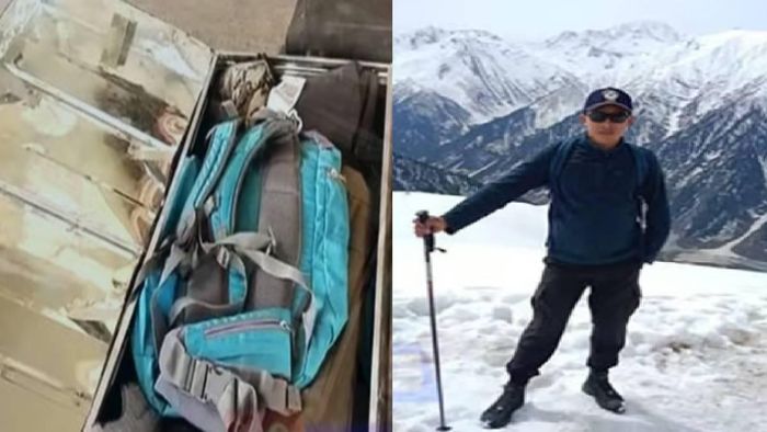 The missing soldier from Assam and his belongings that reached his home town in Dhemaji