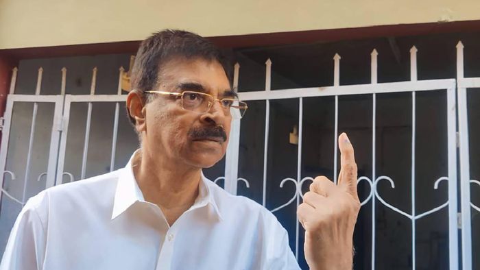 Mizoram governor casts his vote