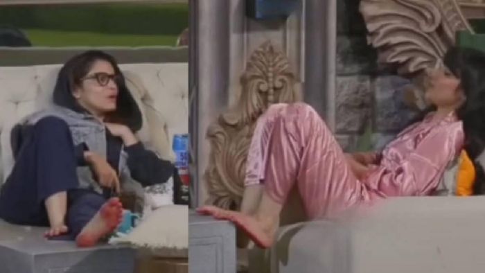 Khanzaadi teaches Assamese language to Ankita Lokhande