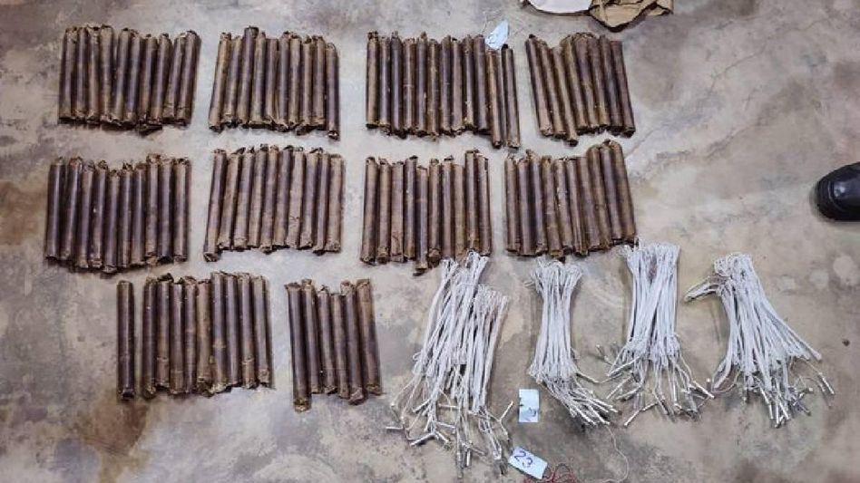 Assam: Huge quantity of explosives including detonators and fuses recovered in Silchar, one held Assam: Huge quantity of explosives including detonators and fuses recovered in Silchar, one held