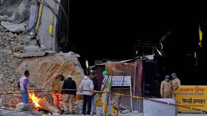 Rescue operations underway at Uttarkashi Tunnel Collapse site