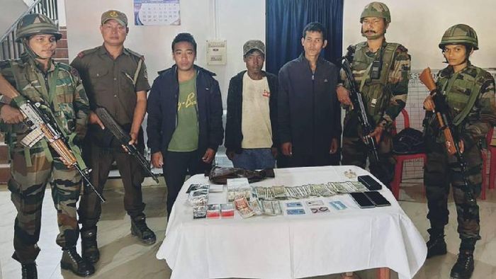 One active NSCN (K-YA) cadre, two overground workers apprehended by Assam Rifles in Arunachal
