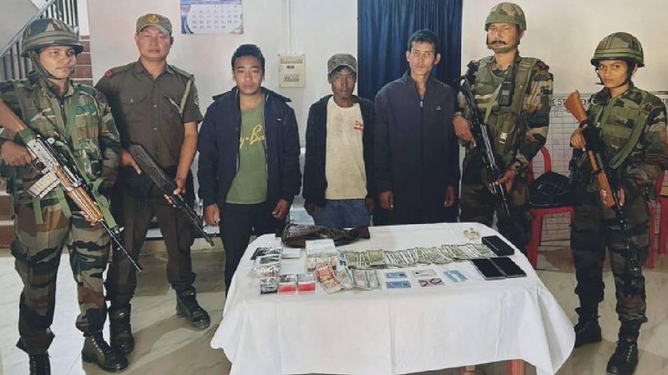 Arunachal: Active NSCN (K-YA) cadre, 2 overground workers apprehended by Assam Rifles Arunachal: Active NSCN (K-YA) cadre, 2 overground workers apprehended by Assam Rifles