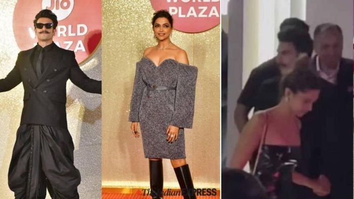 Celebrity couple DeepVeer radiates charm at Jio World Plaza amid trolling storm