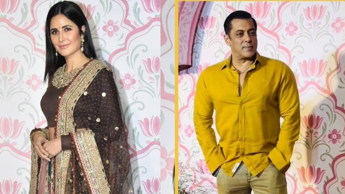 Salman Khan and Katrina Kaif looks enchanting at Ramesh Taurani's Pre-Diwali Bash in Mumbai