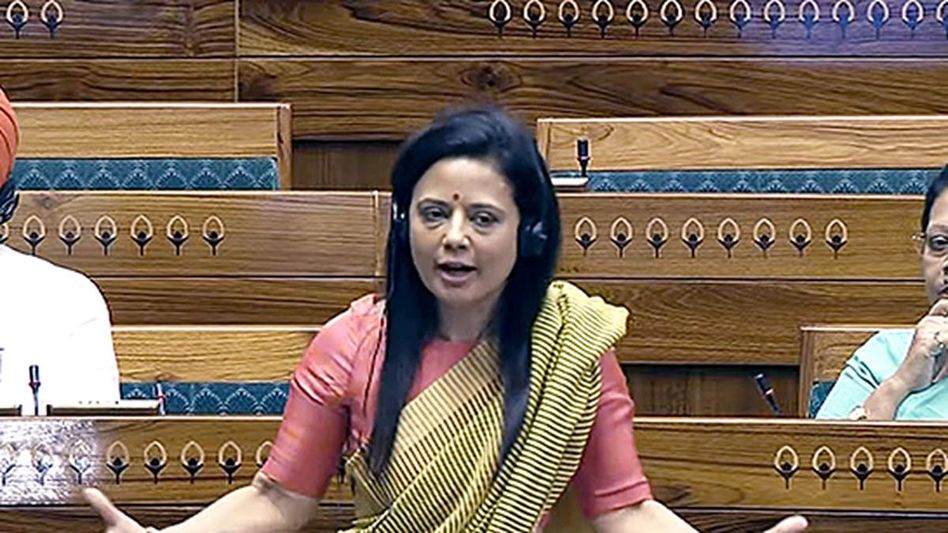TMC MP Mahua Moitra storms out of Parliament Ethics Committee meeting over 'cash for query' case TMC MP Mahua Moitra storms out of Parliament Ethics Committee meeting over 'cash for query' case