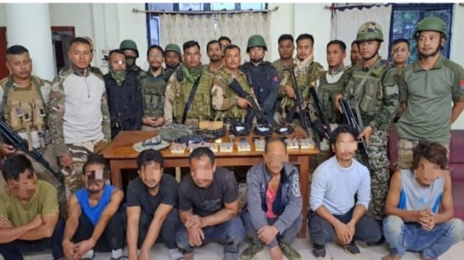 Manipur violence: Security forces recover arms from Kangpokpi district, Myanmar national arrested Manipur violence: Security forces recover arms from Kangpokpi district, Myanmar national arrested
