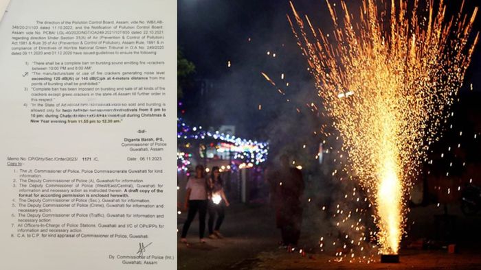 Bursting of crackers permitted for two hours during Diwali festival