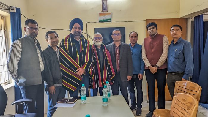 Tribal body leaders hold meeting with Interlocutor AK Mishra