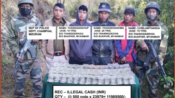 Five Myanmar nationals held with heroin worth over Rs 19 crore in Mizoram