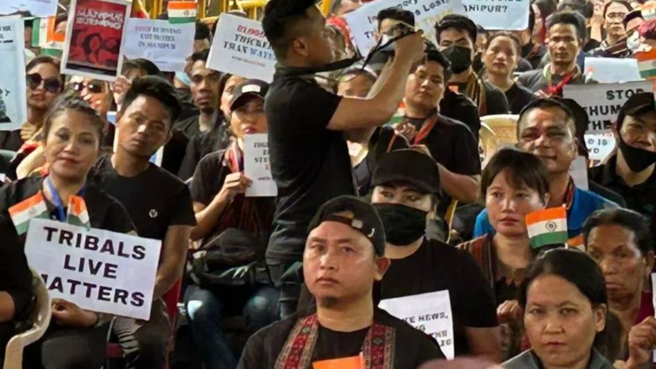 Manipur violence: Zo United alleges state government of unleashing terror on tribals in Tengnoupal district Manipur violence: Zo United alleges state government of unleashing terror on tribals in Tengnoupal district