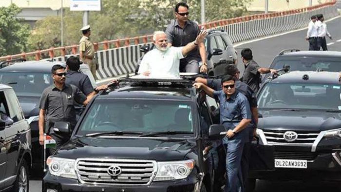 Three policemen suspended for lapse in PM Modi's security