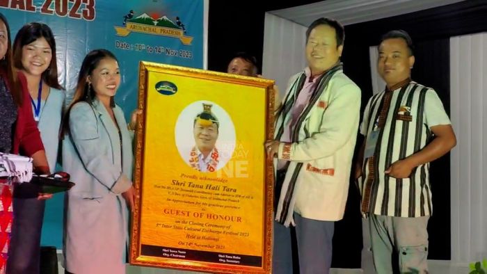 Inter-state cultural exchange festival commences at Holongi town bordering Assam