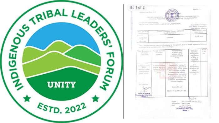 FIR filed against ITLF leader for waging war against Government of India in Churachandpur