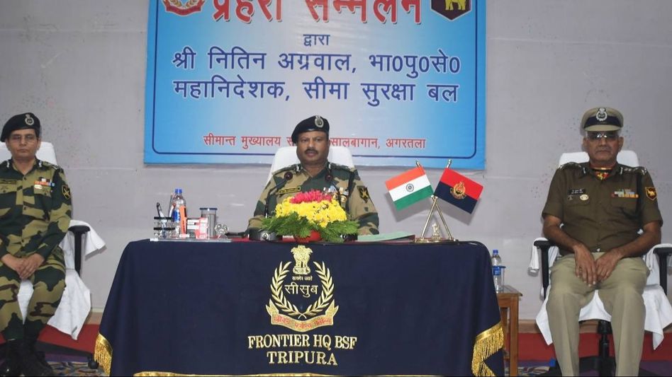 Tripura: BSF using advanced technologies to counter border-related crimes in the state, says DG BSF Tripura: BSF using advanced technologies to counter border-related crimes in the state, says DG BSF
