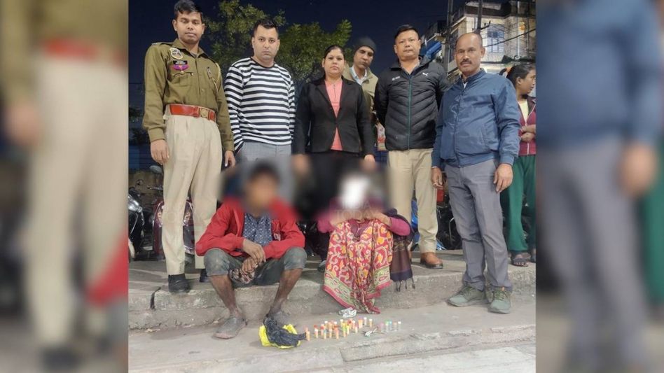 Guwahati: Two drug peddlers arrested from near railway station Guwahati: Two drug peddlers arrested from near railway station