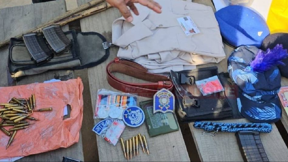 Assam: Firearms, weapons cache seized in passenger bus Bokajan, two arrested Assam: Firearms, weapons cache seized in passenger bus Bokajan, two arrested