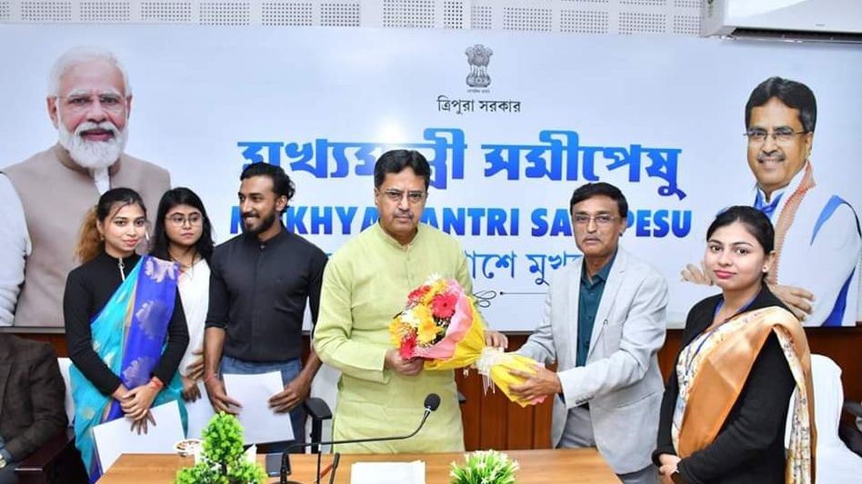 Tripura youths secure jobs in Japan; CM Manik Saha conveys greetings Tripura youths secure jobs in Japan; CM Manik Saha conveys greetings