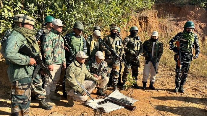 Manipur: Security forces conduct successful operations, recover arms cache in various locations