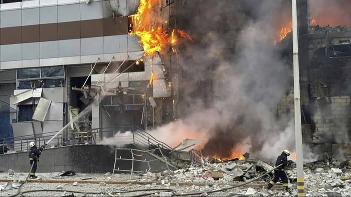 Russia unleashes year's biggest aerial barrages against Ukraine, says Zelenskyy