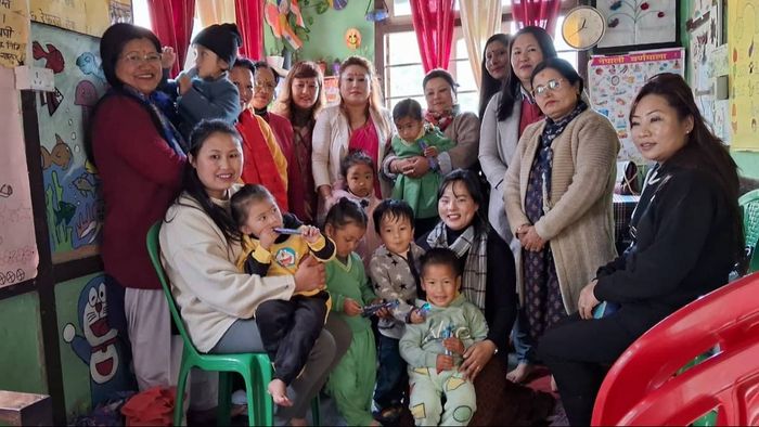 Sikkim BJP Mahila Morcha spotlights critical issues at Namchi Singithing ICDS centre