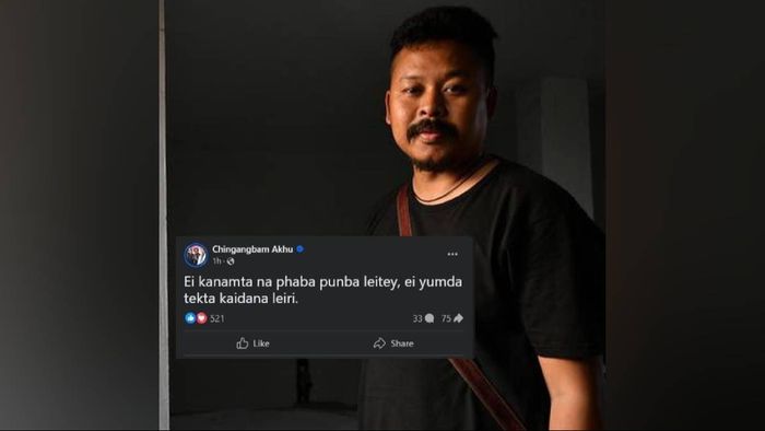 Manipur lyricist Chingangbam Akhu gives clarification, says not kidnapped or arrested, safe at home